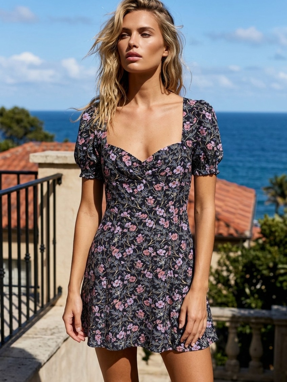 ARITZIA Sunday Best  Tinsley Dress | Sweetheart mini dress